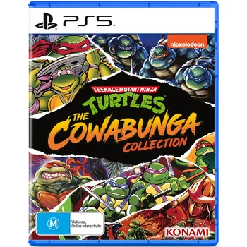 Konami Teenage Mutant Ninja Turtles The Cowabunga Collection PS5 Playstation 5 Game